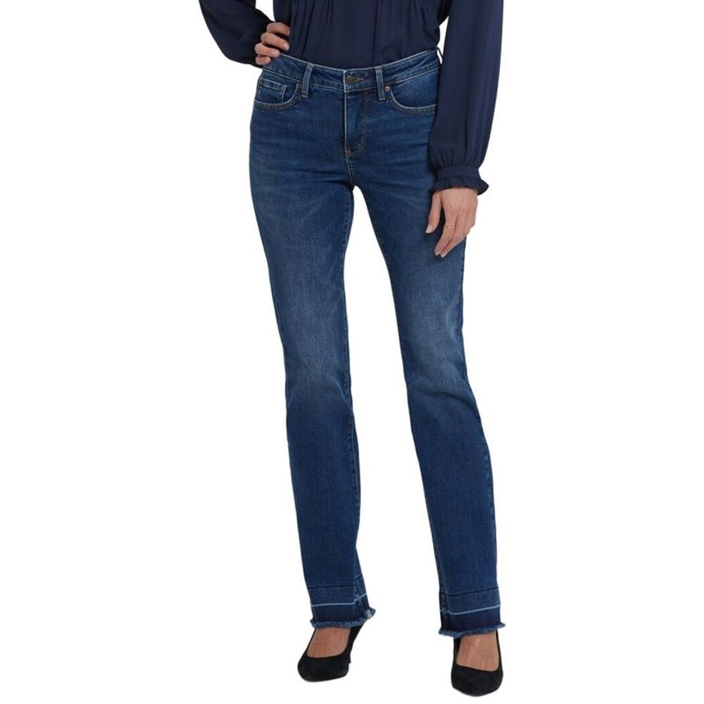 Nydj Womens Barbara Dark Loire Bootcut Jean